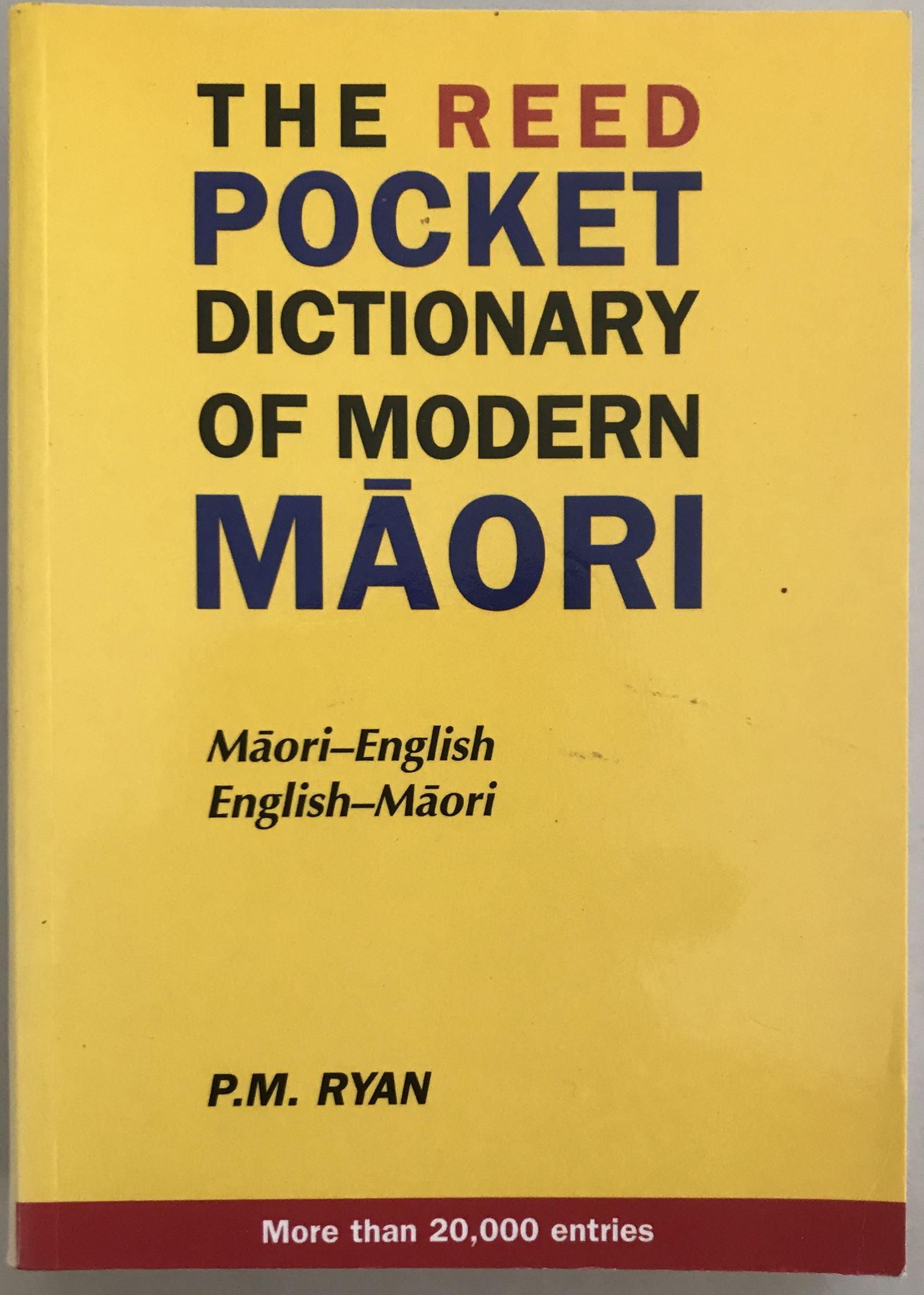 The Reed Pocket Dictionary of Modern Maori
